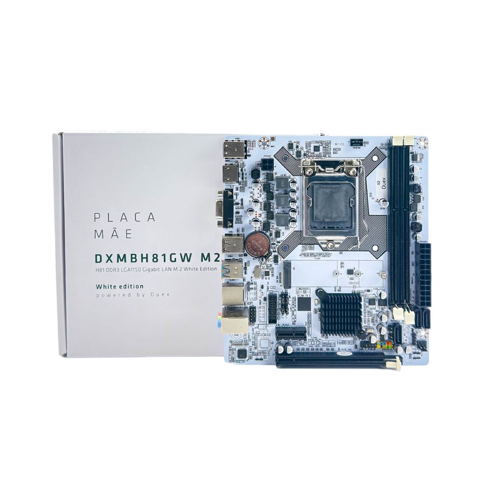 Placa Mãe DXMBH81GW M.2 Intel LGA 1150 DDR3 DXMBH81GW - Duex
