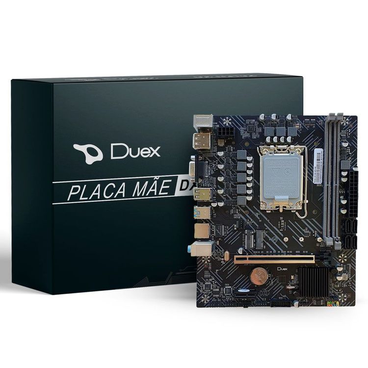 mdaibakさま2 Placa Mãe DX H610ZG M.2 Intel LGA 1700 DDR4 DX H610ZG - Duex