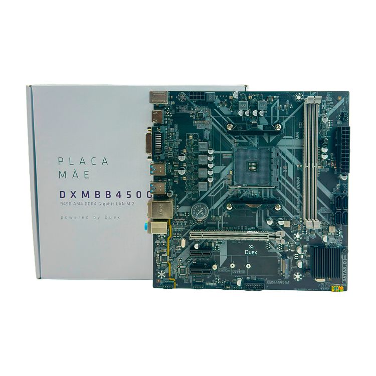 Placa Mãe DXMBB450G M.2 AMD Ryzen AM4 DDR4